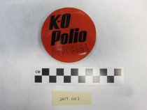 K-O Polio Official Campaign Button