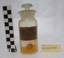 Bottle containing Naphthol Yellow