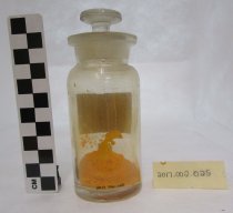 Bottle containing Naphthol Yellow