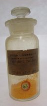 Bottle containing Naphthol Yellow