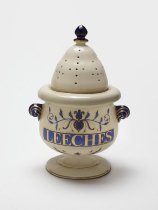 Earthenware Mid-Century Domed Leech Jar