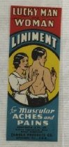 Valmor Lucky Man and Woman Liniment for Muscular Aches and Pains