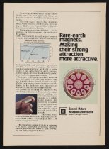 1978 GM Rare Earth Magnet Ad