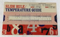 Slide Rule/Temperature Guide Chart