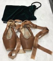 Pair of Ballet Pointe Shoes