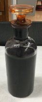 DuPont Dyestuffs' Bottle of Ponsol Dark Blue BR Paste