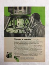 General Aniline & Film Corporation Fadeometer Advertisement