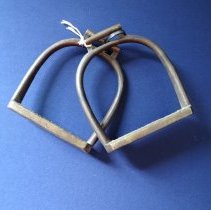 Artillery Stirrups, Brass