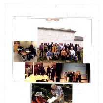 Volunteers finding the colored school