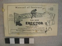Erector Set instruction booklet