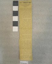 W.B. Strickler Obituary