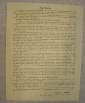 Memo Spanish war veterans