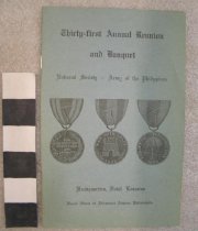 Veterans reunion program