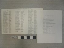 Register of people on tour