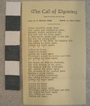 The Call of Wyoming