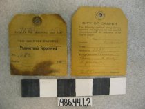 Inspection certificates