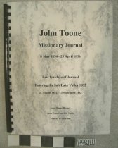 John Toone diary