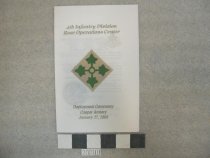 Deployment Ceremony Flyer- 2003