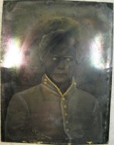 Tintype of Bennett Tribbett