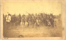 War dance at Pine Ridge Agency