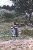 Woman at Caspar Collins Days