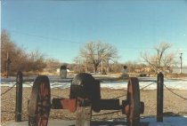 Cannon at Fort Caspar