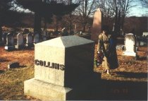 Caspar Collins grave stone