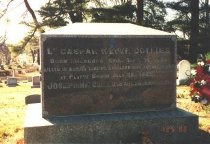 Caspar Collins grave stone