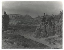 People at Hell's Half Acre