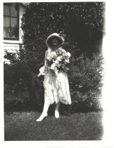 Brides maid at Kassis-Johnson wedding