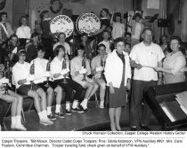 Bill Maxon receiving check