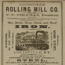 Ad, "Louisville Rolling Mill Company"
