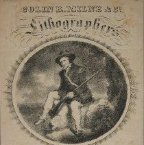 Ad, "Colin R. Milne & Co. Lithographers"
