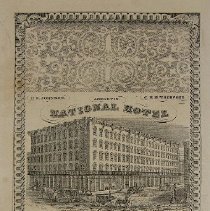 Directory ad, "National Hotel"