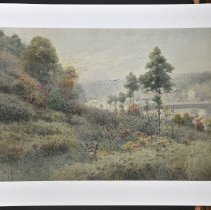 Bridge Over Kentucky River at Camp Nelson with Distillery