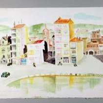 Canakkle, Turkey, 1976,  Early Morning, Interpretation II