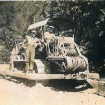 1937 - Jim Shillito standing on vehicle - Westholme - 2021071017 - jpg72 - 001