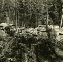 1920-40 - Logger and Steam Donkey - Vancouver Island - 2016003001 - jpg72 - 001