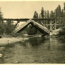 1940s - Timber Bridge - Nanaimo River  - 2021071046 - jpg72 - 001