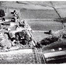 1955 - Aerial Photo of Farm - Somenos Lake - 1990960044 - jpg72 - 001