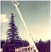 1955 - High Lead Logging 1st Spar Tree - unk - 2017003003 - jpg72 - 001