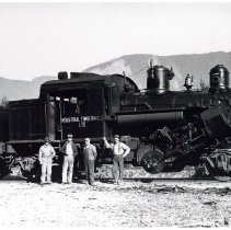 1942 - Industrial Timbermills LTD. No. 5 Locomotive  - Camp 6, Caycuse - 2021089013 - jpg72 - 001
