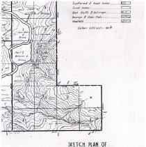 Map No 9; Sketch Plan of Kauwinch River Tract: Kokshittle Arm - Kyuquot Sound: Rupert District - Vancouver Island
