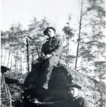 1946-47 - Two Men & Log - Copper Canyon - 2022069002 - jpg72 - 001