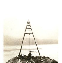 1936 - A-Frame at Camp 7 - Great Central Lake - 1988007008 - jpg72 - 001