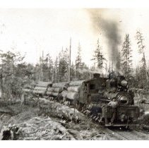 unk - Climax Locie Hauling Logs - Deep Bay - 2009210011 - jpg72 - 001