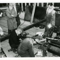 1972-75 - Crew in Rail Shop - Duncan - 2016002044 - tiff600 - 001