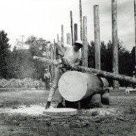 1965 - Man at Power Saw Bucking Competition - Squamish - 2007200075 - jpg72 - 001