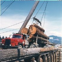 1965 - Hauling Across Bridge - Squamish - 2007200133 - jpg75 - 001