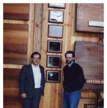 Tom and Mike Pose by Flitches